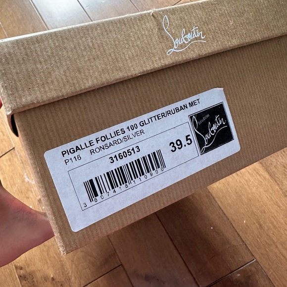 Christian Louboutin Pigalle Follies 100mm size 39.5 - Picture 7 of 7